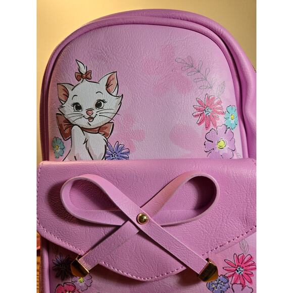 Disney The Aristocats Ruz 11″ Faux Leather Mini Backpack - Picture 2 of 15